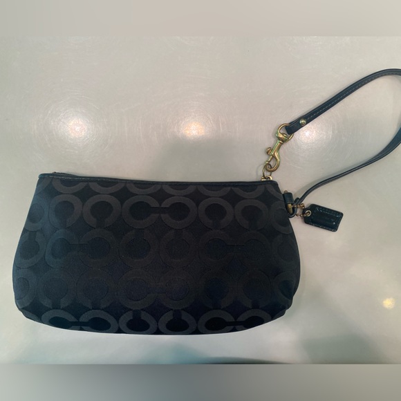 Black Coach Clutch - Picture 2 of 3